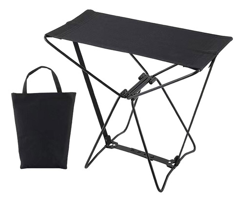 Taburete Plegable Portátil Para Acampar Al Aire Libre,