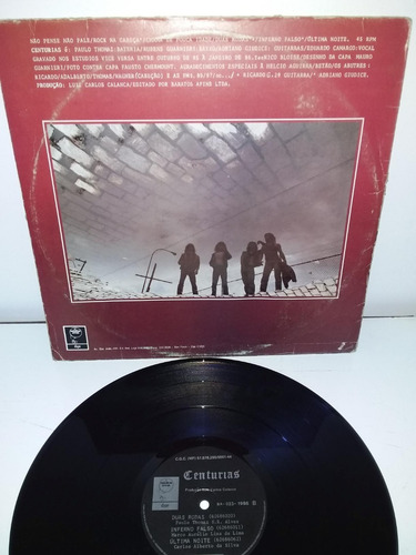 Lp Centurias - Ultima Noite ( Viper, Salario Mínimo, Venus ) (Usado)