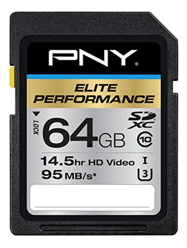 Tarjeta De Memoria Sdxc De 64gb  Elite Performance.