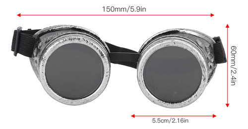 Gafas De Doble Capa De Estilo Vintage De Abs Gafas De Sol