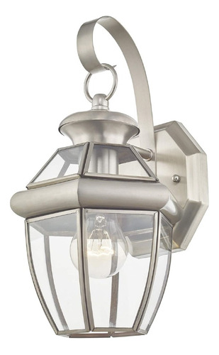 Farol Para Jardin Estilo Colonial Acero Inoxidable Ip65 