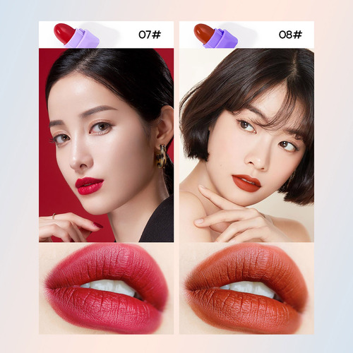 Mini Lipstick Lip Gloss Care Set, Pacote De Ml, Hidratante L