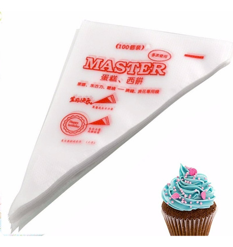 Mangas Pasteleras Desechable 24cm Cherry And Cake