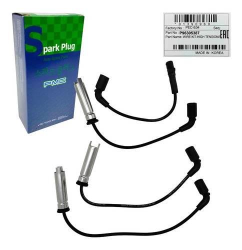 Imagen 3 de 5 de Cables Bujias Palio Siena Idea 1.8 Lanos Nubira 1.5 Original