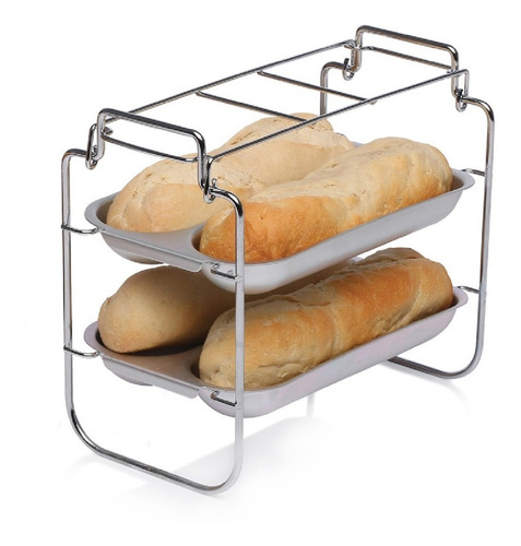 Imagen 5 de 10 de Horno Pan Liliana Full Bread Blanco 850w 220v Afp910