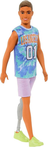 Barbie Ken Fashionistas 212 Protese Perna Lançamento 2023