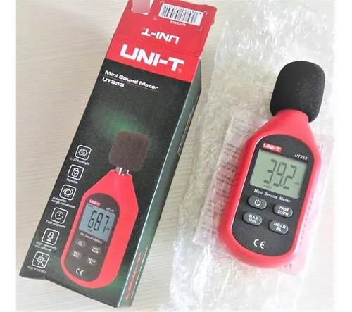 Mini Decibelimetro (sonometro) Digital Uni-t Ut-353