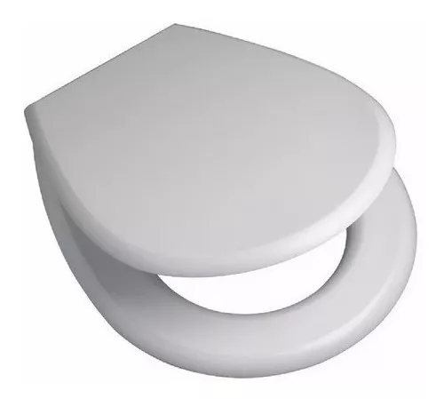 Tapa Tabla Inodoro Plastico Economica Universal Blanca