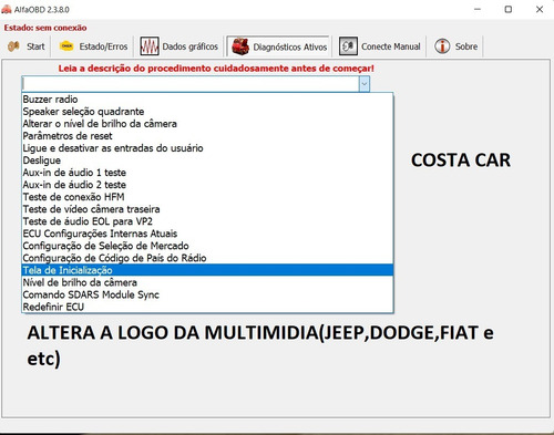 Kit Completo Bypass Scanner Jeep Sgw Alinhamento Proxi Obd2