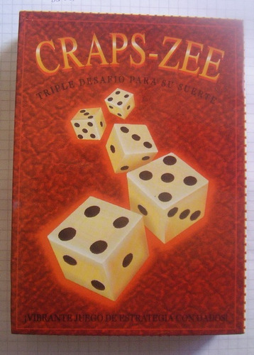 Imagen 1 de 2 de Game Juego Craps Zee Spanish Juego De Mesa Craps Zee En Espa