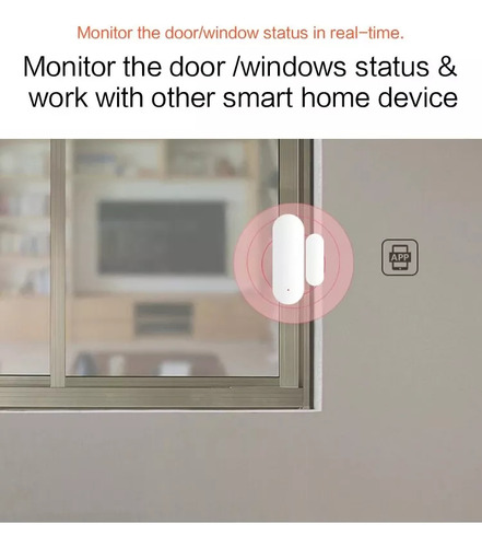 Sensor Wifi Puerta O Ventana Alexa - Google Home App Tuya