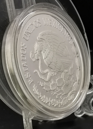 Moneda De Dos Onzas Plata 80 Aniv Banxico Proof 1925 2005