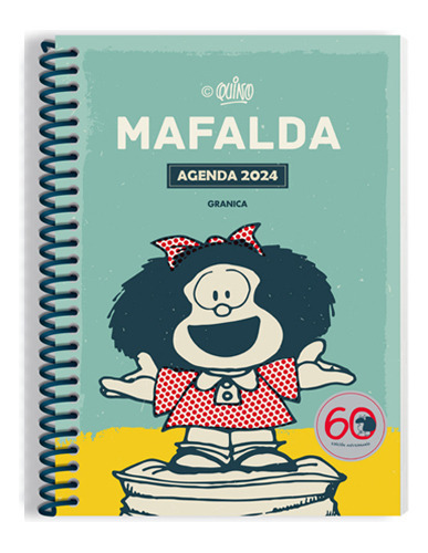 Agenda 2024 - Granica - Mafalda - Semanal - Modulos Turquesa