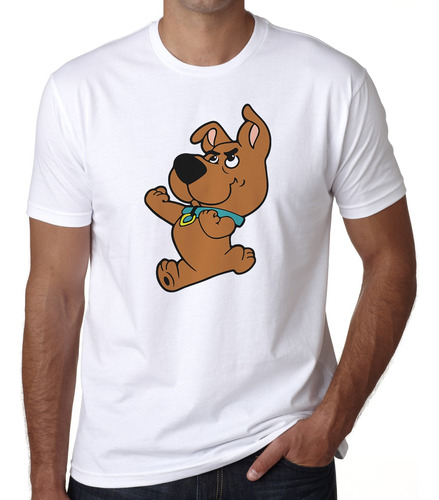 Playera Pandilla Amigos Perro Cafe Scooby Doo Scrappy Doo