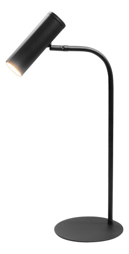 Lampara Velador Mesa Direccionable Escritorio Spot Gu10 Led Estructura Negro