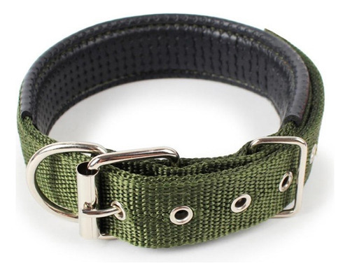 Collar Perro Razas Grandes Lona Gruesa Y Alta Resistencia 