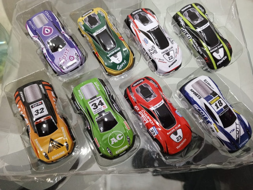 Set De Carritos Metálicos De 8 Pzs, 7$