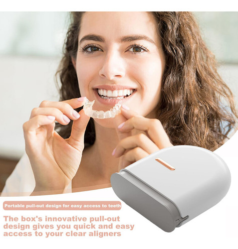 1 Protector De Dientes Para Rechinar Invisible, Extraíble