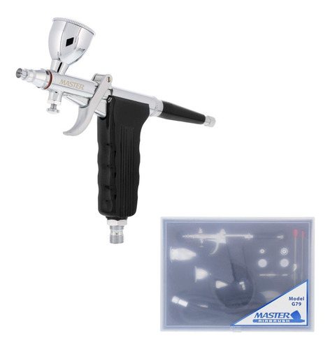 Aerografo Maestro Modelo G79 De Precision Fijo De Doble A...