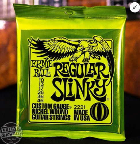 Imagen 4 de 5 de Ernie Ball 2221 Cuerdas Guitarra Electrica 10-46 Envío 10x$0