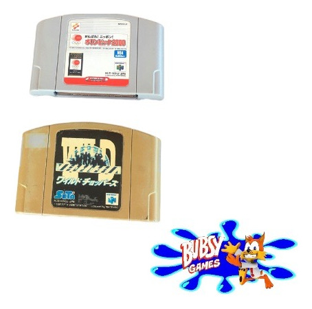 Nintendo 64 Japonês Wild Choppers /international Track&field