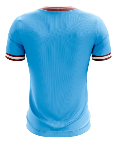 Camisetas de futbol lisas para estampar clearance