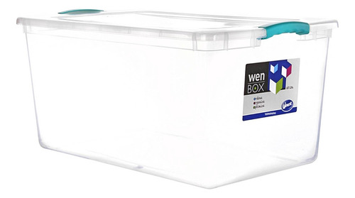Caja Organizadora 61 Litros Apilable Transparente