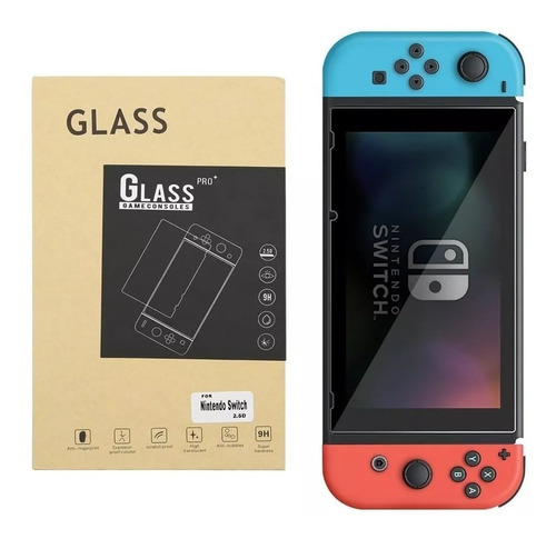 2x Mica Nintendo Switch Cristal Templado Vidrio Protector