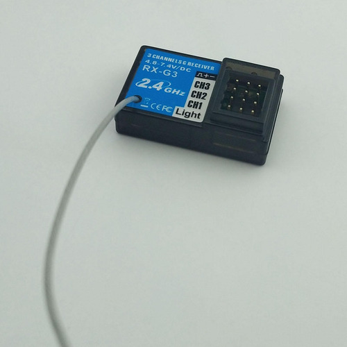 Transmisor 3 Canales De 2,4 Ghz Con Controlador De Radio