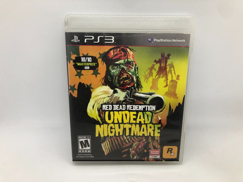 Jogo Red Dead Redemption Undead Nightmare Ps3 Original