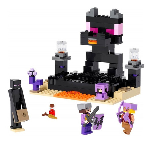 Combate En El End Lego Minecraft 9034