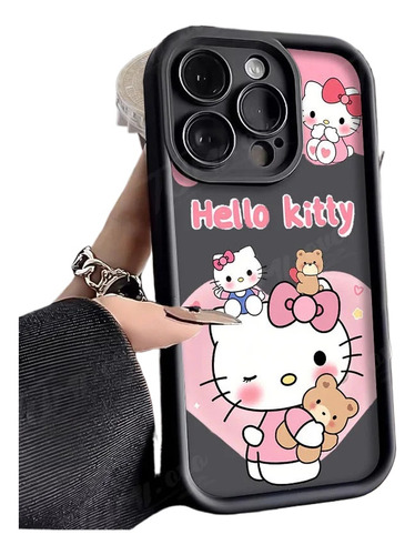 Bonita Funda De Teléfono Sanrio Hello Kitty Para iPhone 14 1