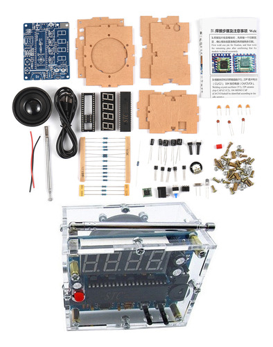 Set De Radio Radio Stepping, Radio Digital Led Fm, Kit
