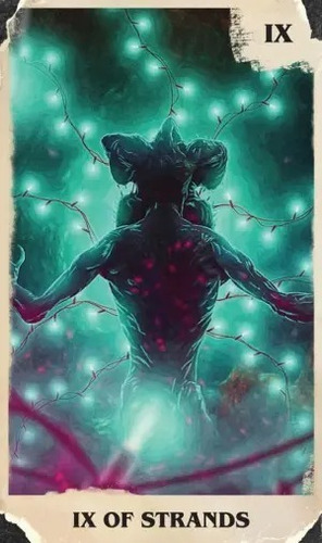 Deck De Cartas Tarot Edición Stranger Things