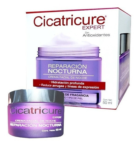 Cicatricure Expert Con Antioxidantes Reparación Nocturna50ml Tipo de piel Mixta