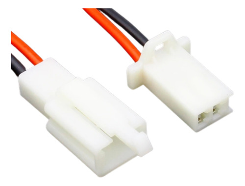 2 Conector Macho Hembra 2 Pines Mol Pasacintas Union Cable