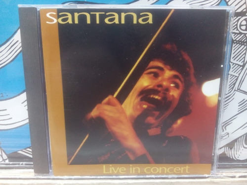 Santana - Live In Concert - Cd- Como Nuevo