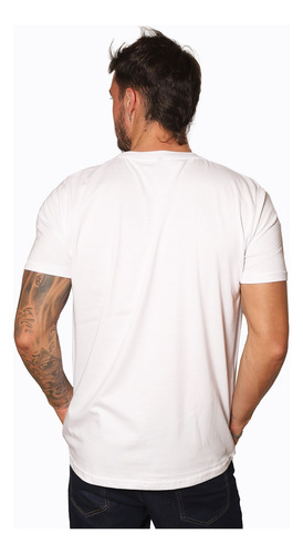 Remera Estampa Letras Chinas Alg 100% Ghy Polo Club