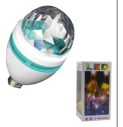 Imagen 1 de 1 de Ampolleta Led Party Light E27 Con Movimiento