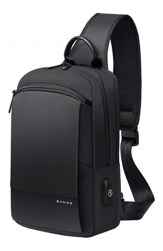 Pechera Mochila Morral Hombre Usb Impermeable Mod. 77112