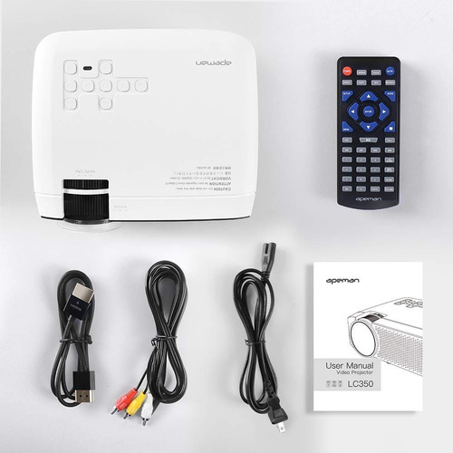 Mini Proyector De Video Apeman 3500 Lumen Hd 1080p Hdmi