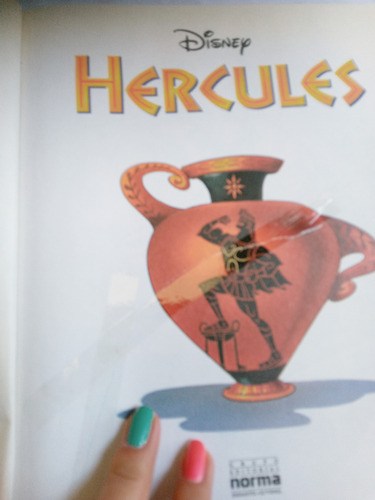 Libro Antiguo Infantil* Hercules * Disney / Norma 1997 (Usado)
