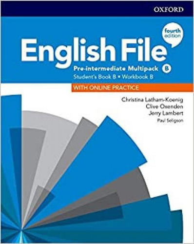 Livro English File Pre-intermediate B Student´s Book