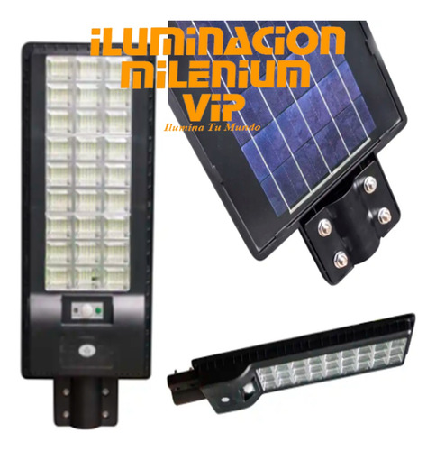 Lampara Led Solar 300w Ip67 Alta Potencia Alumbrado Publico