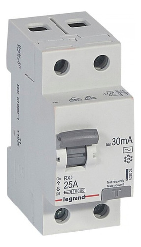 Int Diferencial 2x25a Ac 30ma Rx3 Legrand