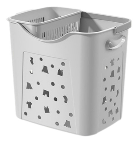 Cesta De Plástico Para Ropa Sucia, Baño, Dormitorio