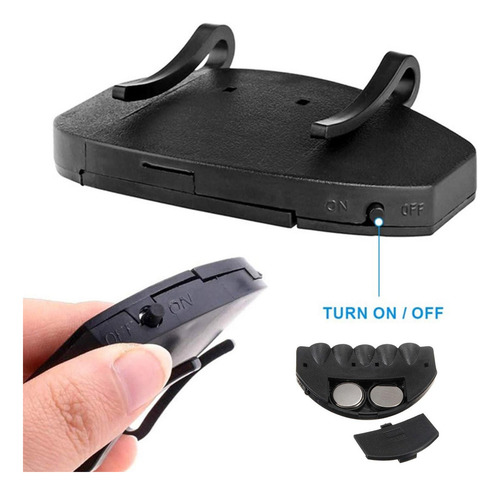 Zbg Clip De Luz Led For Gorra Lámpara Con Clip De Sombrero