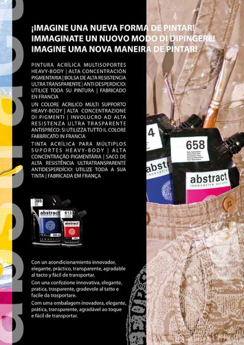 Imagen 7 de 10 de Acrilico Abstract Sennelier 120 Ml