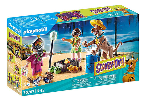 Kit Playmobil Scooby Doo! Aventura Com O Bruxo 70707 Sunny