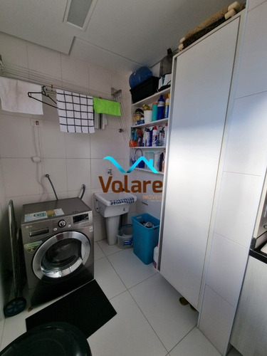 Imagem 28 de 28 de Apartamento Rico Em Armários Panejados Em Todos Os Ambientes Com 2 Vagas De Garagem E Sacada Gourmet! - 2885 - 70431832